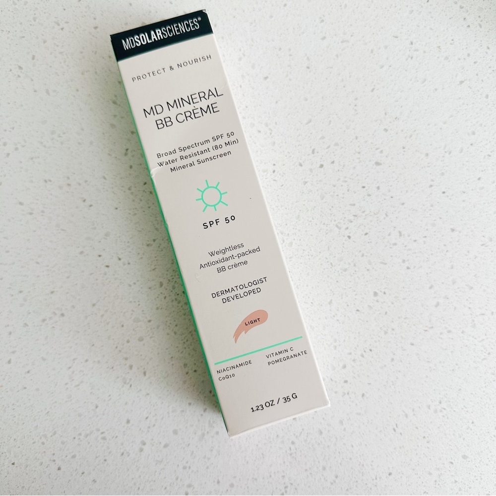 MD Solar Sciences Mineral BB Creme in Light SPF 50